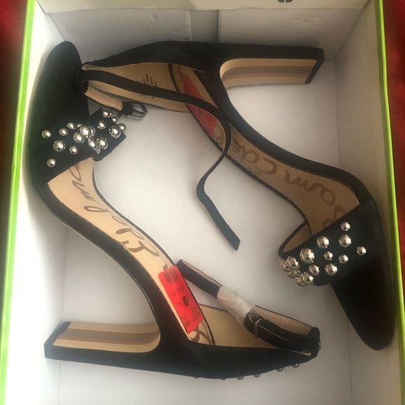 Sam Edelman Yoshi Black Suede Shoes 10M - Picture 2 of 3